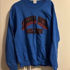 Blue Death Row Records Sweatshirt